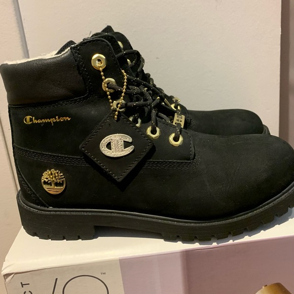 timberland and champion shoes